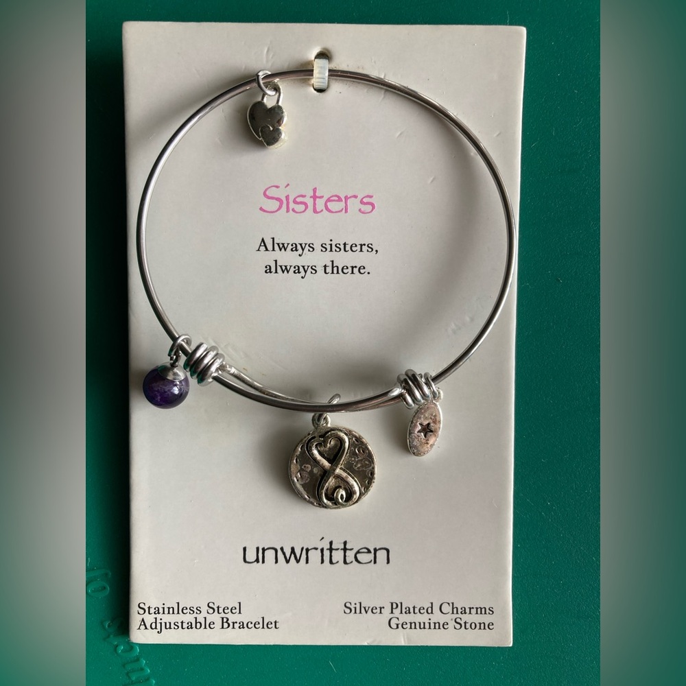 Unwritten Bracelet, Stainless Steel Adjustable